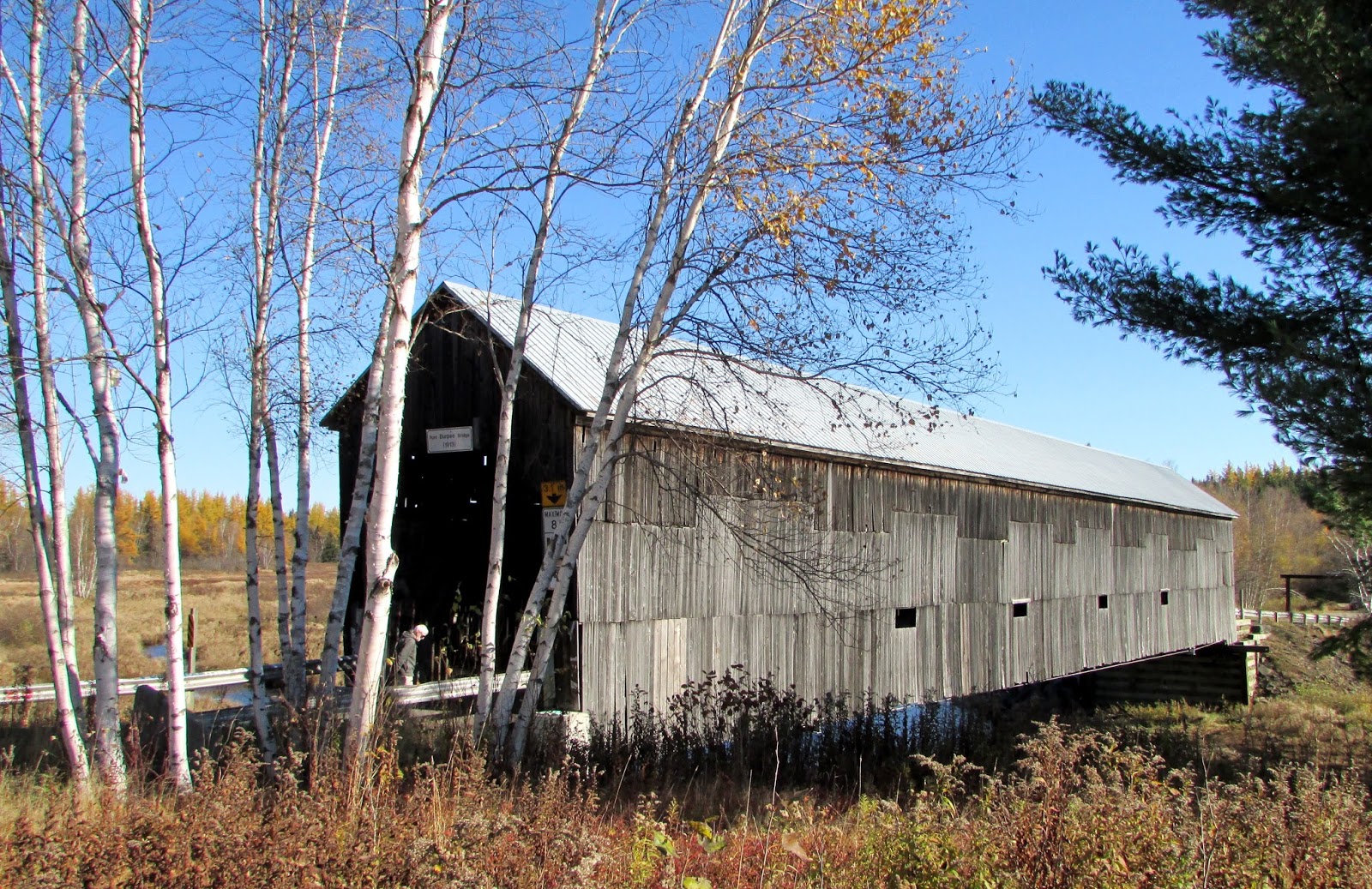 Gaspereau River No. 2 Covered Bridge (Burpee) / ExploreNB / Tourism